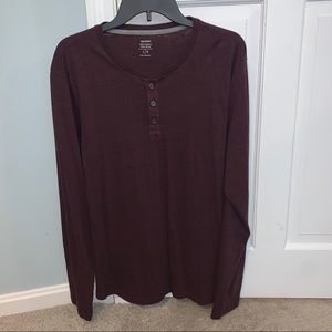 Old Navy Maroon Long Sleeve